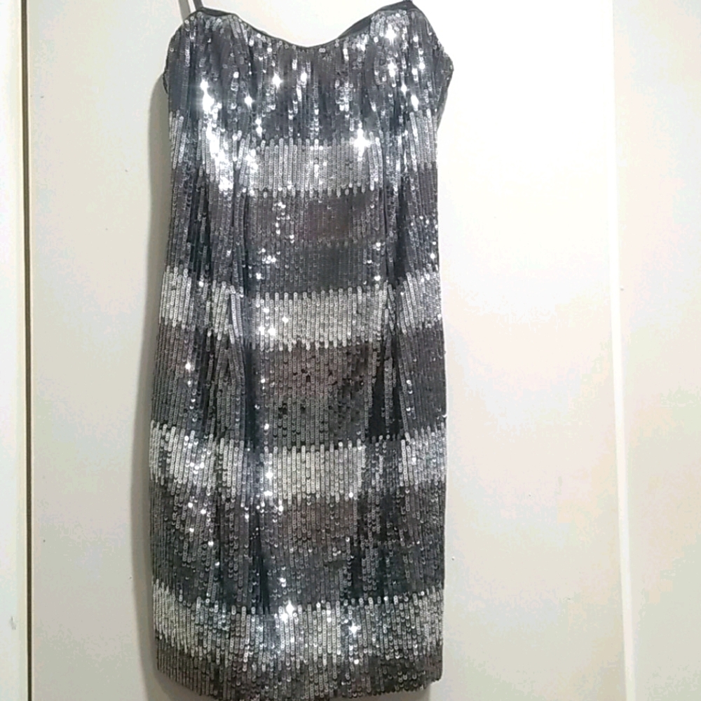 ABS by Allen Schwartz Sequin Dress